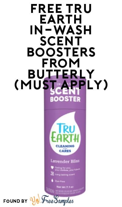 FREE Tru Earth In-Wash Scent Boosters From Butterly (Must Apply)