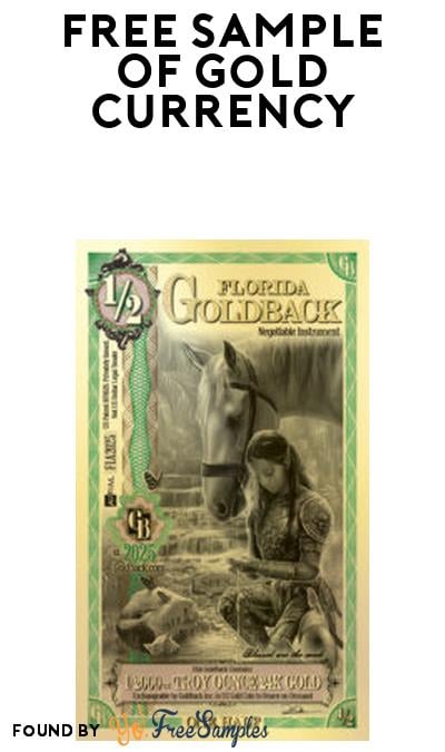 FREE Half Goldback Currency Sample Shipped To Your Home