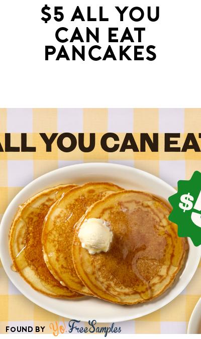 DEAL ALERT: $5 All You Can Eat Pancakes At Cracker Barrel
