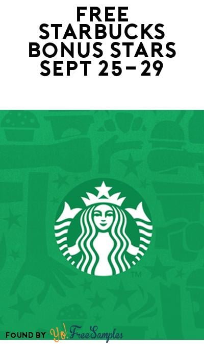 FREE 100 Bonus Starbucks Stars With Hot/Iced Coffee Orders 9/25-9/29 (App Required)