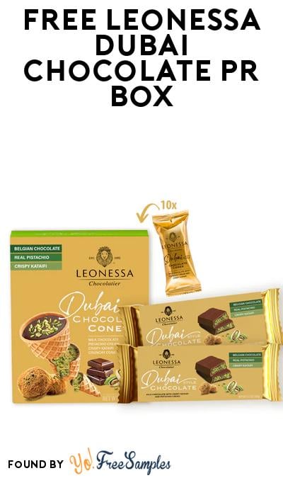 FREE Leonessa Dubai Chocolate PR Box (Must Apply)