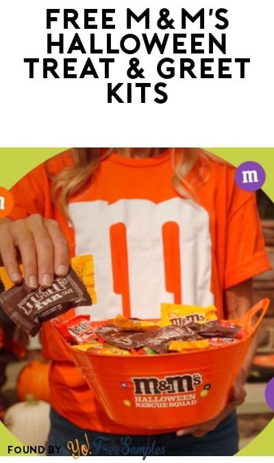 FREE M&M’s Treat & Greet Kits on October 10th at 10AM EST