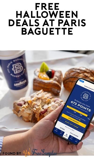 FREE Pastries & Halloween Deals for Paris Baguette Rewards Members