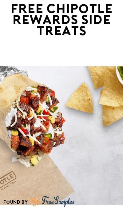 FREE Chip or Treat Reward at Chipotle (Rewards Account Required)
