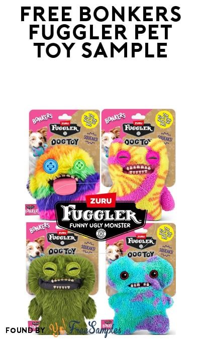 FREE BONKERS Fuggler Dog Toy Sample (Must Apply)