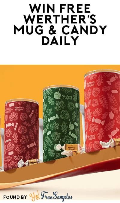 Win FREE Werther’s Sweet Treat Mug Daily 3-4 PM ET Sweepstakes