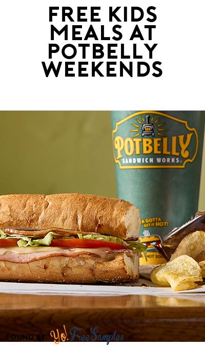 FREE Kids Meal at Potbelly Fridays After 3PM & Weekends