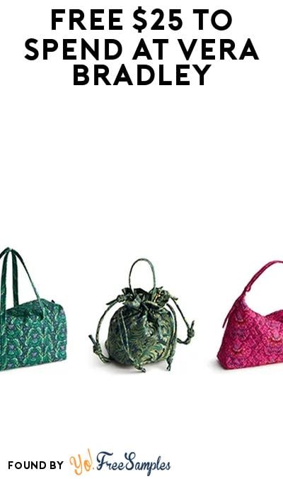 Free $25 To Spend At Vera Bradley For New Topcashback Members Only