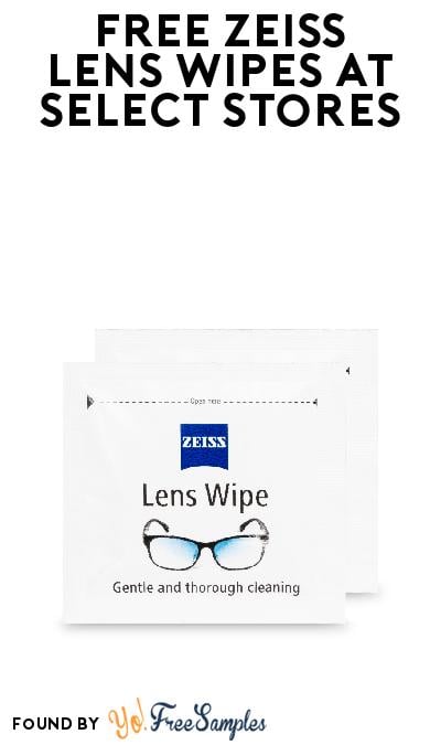 FREE ZEISS Lens Wipes at ShopRite & Fresh Grocer (Freeosk App Required)