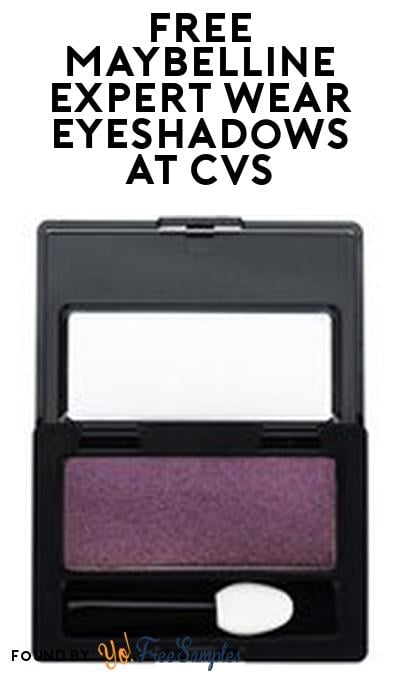 FREE Maybelline Expert Wear Eyeshadows at CVS (CVS App Required)