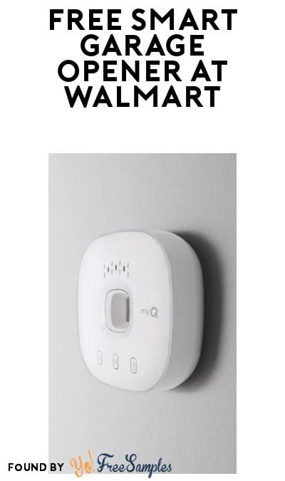 FREE Chamberlain myQ Smart Garage Control with Walmart InHome Services