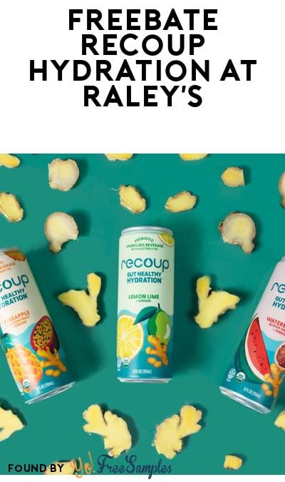 FREEBATE Recoup Hydration Can at Raley’s or Nob Hill Foods (Aisle Required)