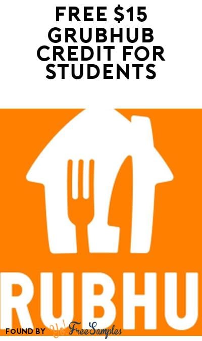 FREE $15 Grubhub Promo Code Saturdays for Students (Text Required)
