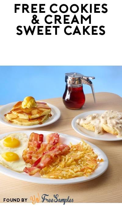FREE Cookies & Cream Sweet Cakes at Huddle House (Rewards Required)