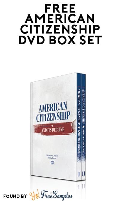 FREE American Citizenship DVD Box Set from Hillsdale College