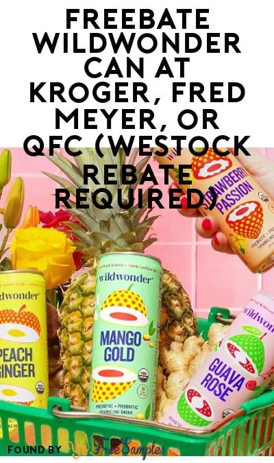 FREEBATE Wildwonder Can at Kroger, Fred Meyer, or QFC (WeStock Rebate Required)