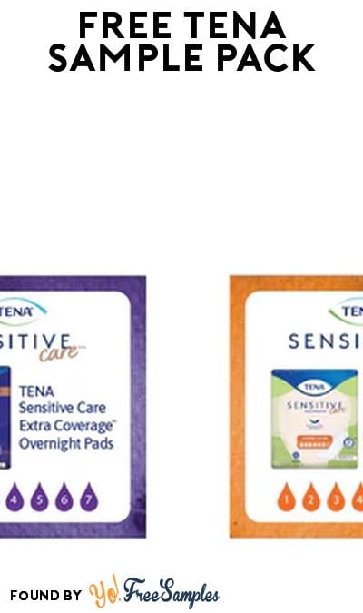 FREE TENA Sample Packs for Men or Women