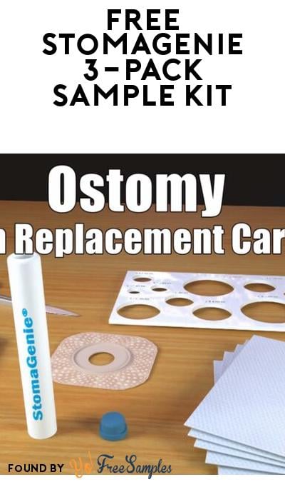 FREE StomaGenie 3-Pack Disposable Capture Cartridges Sample Kit