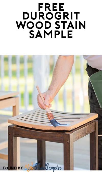 FREE DuroGrit Wood Stain Sample in 16 Colors