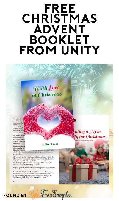 FREE Unity Advent Booklet With Love at Christmas