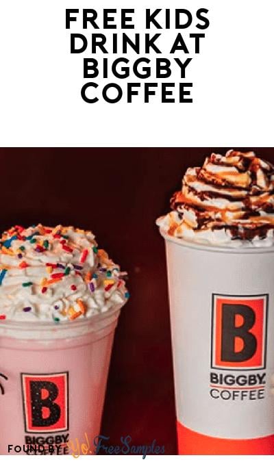 FREE Kids Drink with 20 or 24 oz Purchase at Biggby Coffee