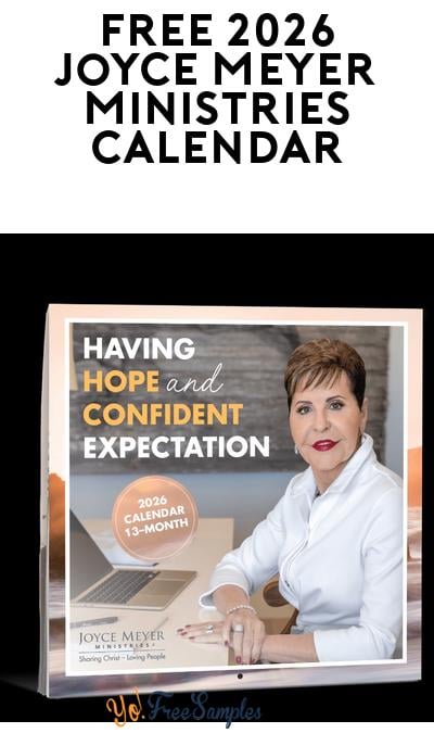 FREE 2026 Joyce Meyer Ministries Calendar