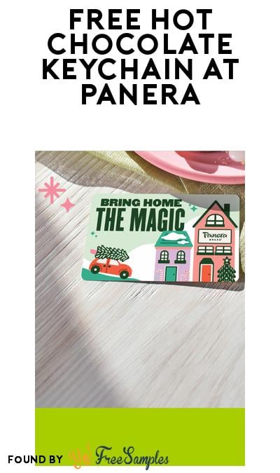 FREE Hot Chocolate Plush Keychain with Drink Purchase at Panera (November 5th)