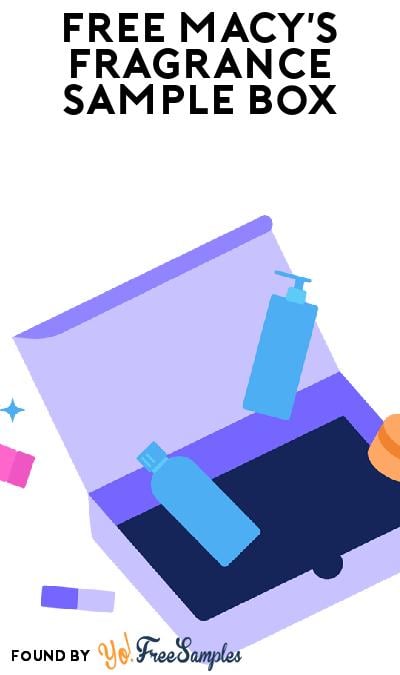 Possible FREE Macy’s Fragrance Sample Box from ProductSamples