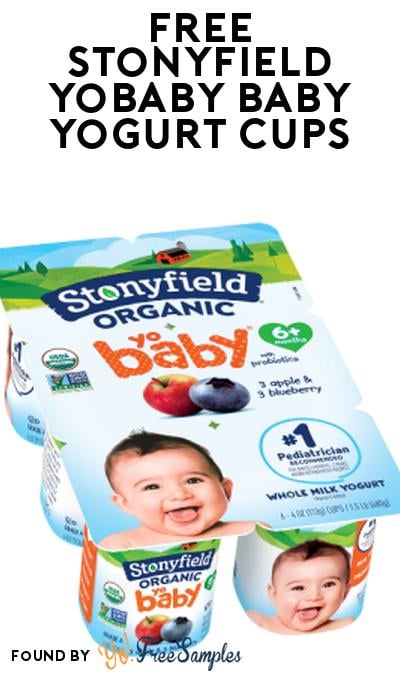 FREE Stonyfield YoBaby Multipack Yogurt Cups (OTC Network Card Required)