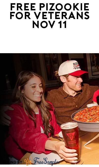 FREE Pizookie for Veterans at BJ’s on Nov 11