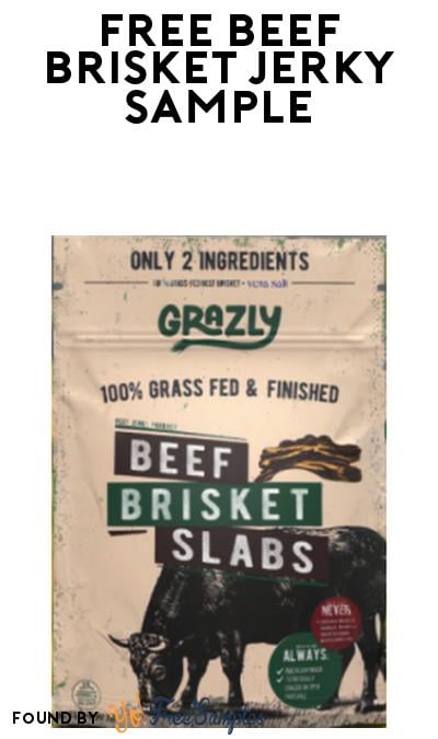 Possible FREE Grazly Beef Brisket Jerky Sample (Social Media Required)