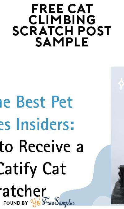 FREE Best Pet Supplies Cat Scratch Post (Must Apply)