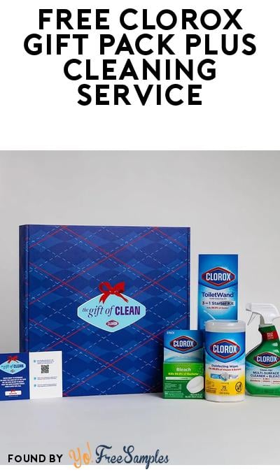 FREE Clorox Cleaning Gift Pack & Professional Service on 11/19