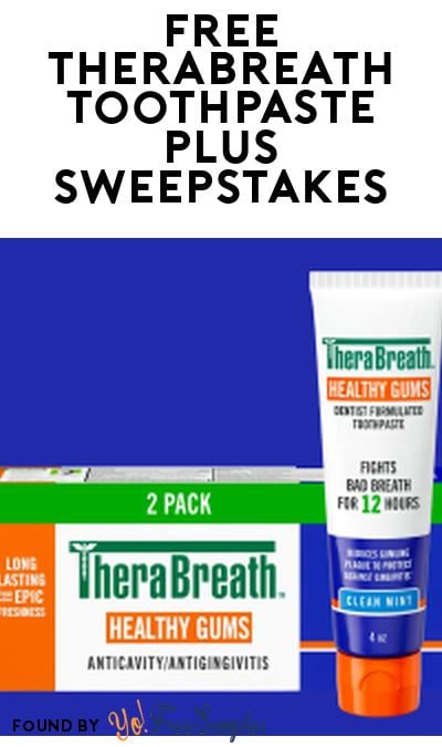 Possible FREE Therabreath Toothpaste (IG DM Required)