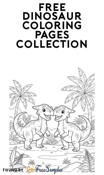 FREE Dinosaur Coloring Pages Collection – 41 Printable Sheets