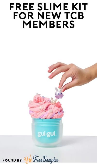 FREE Gui Gui Slime Kit for New TopCashback Members