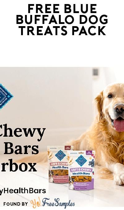 Possible FREE Blue Buffalo Soft & Chewy Health Bars (Must Apply)