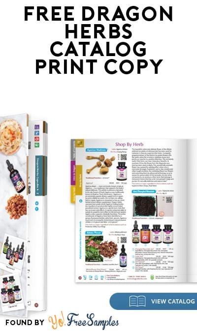 FREE Dragon Herbs Catalog Print Copy