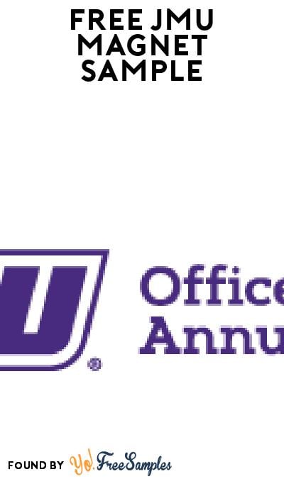 FREE JMU Magnet