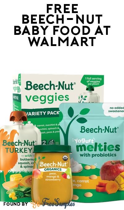 FREE Beech-Nut Baby Food Coupons (Email Required)