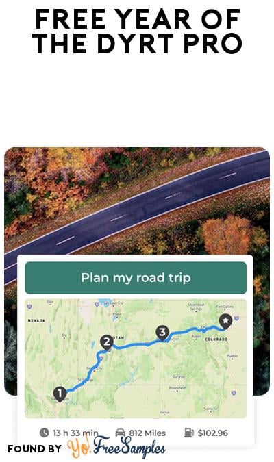 FREE 1 Year of The Dyrt PRO Camping App