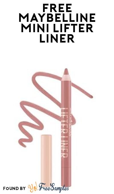 Possible FREE Maybelline Mini Lifter Liner Sample (Social Media Ad Required)