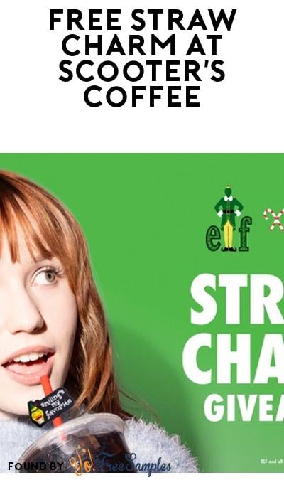 FREE Straw Charm at Scooter’s Coffee on December 9th