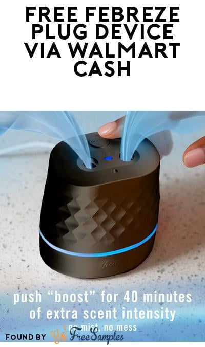FREEBATE Febreze Plug Scent Booster at Walmart (Walmart Cash Required)