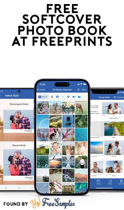 FREE 5×7 or 6×6 Softcover Photo Book at FreePrints