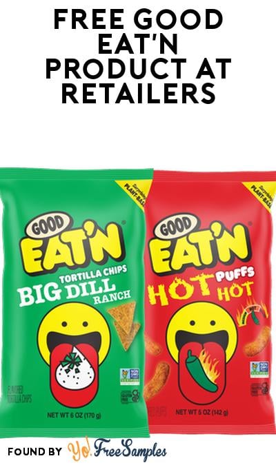 FREE Good Eat’n Product Up to $4.99 (Digital Coupon Required)