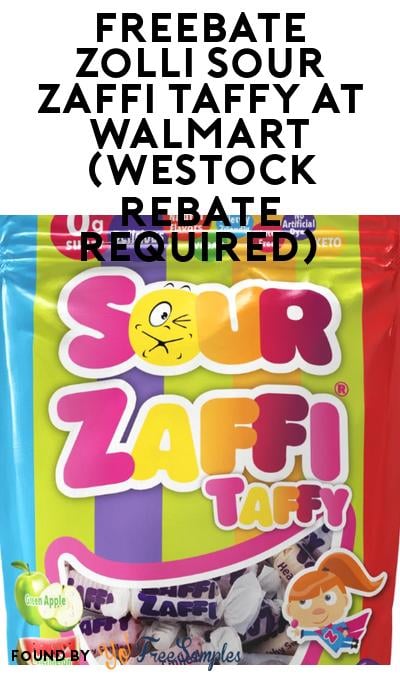 FREEBATE Zolli Sour Zaffi Taffy at Walmart (WeStock Rebate Required)