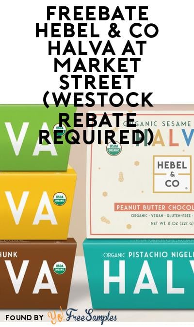 FREEBATE Hebel & Co Halva at Market Street (WeStock Rebate Required)