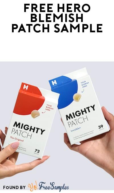FREE Hero Mighty Shield Liquid Blemish Patch Sample (Must Apply)
