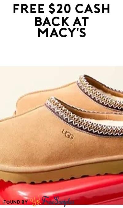 FREE $20 to Spend at Macy’s for New TopCashback Members
